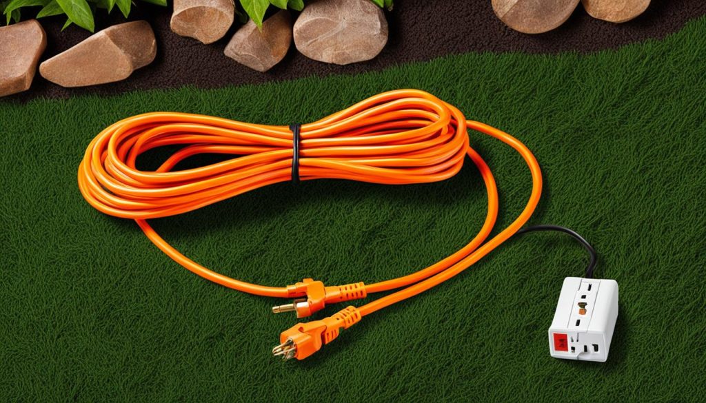 Outdoor Extension Cord with Switch
