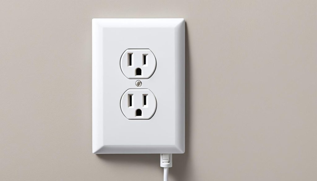 electrical outlet cover extension cord