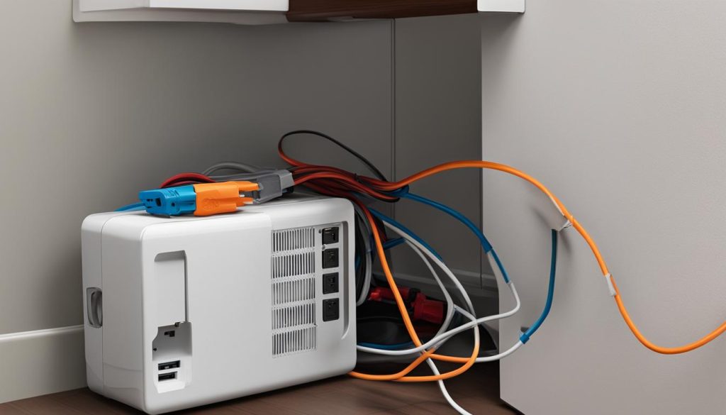 electrical safety of using extension cord with mini fridge
