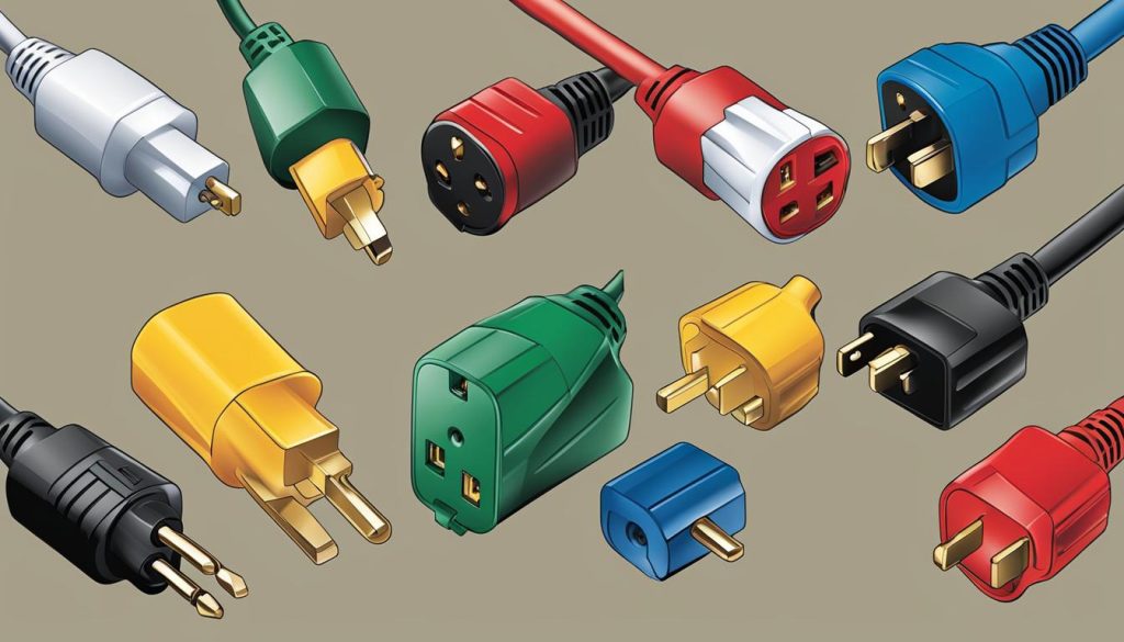 extension cord plug types