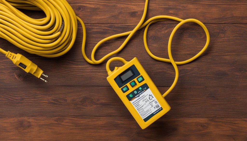 extension cord power specifications