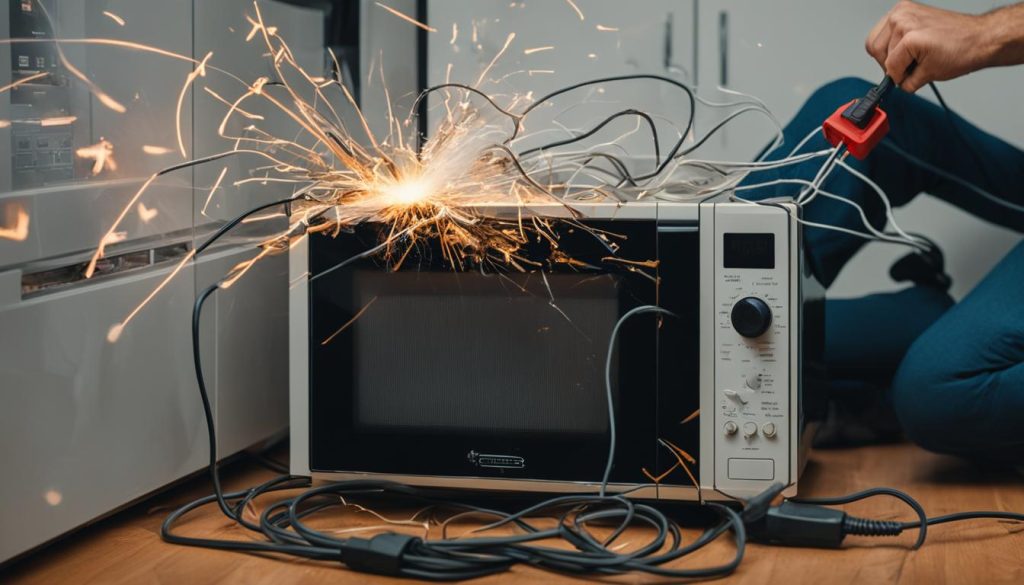 extension cord safety for microwaves