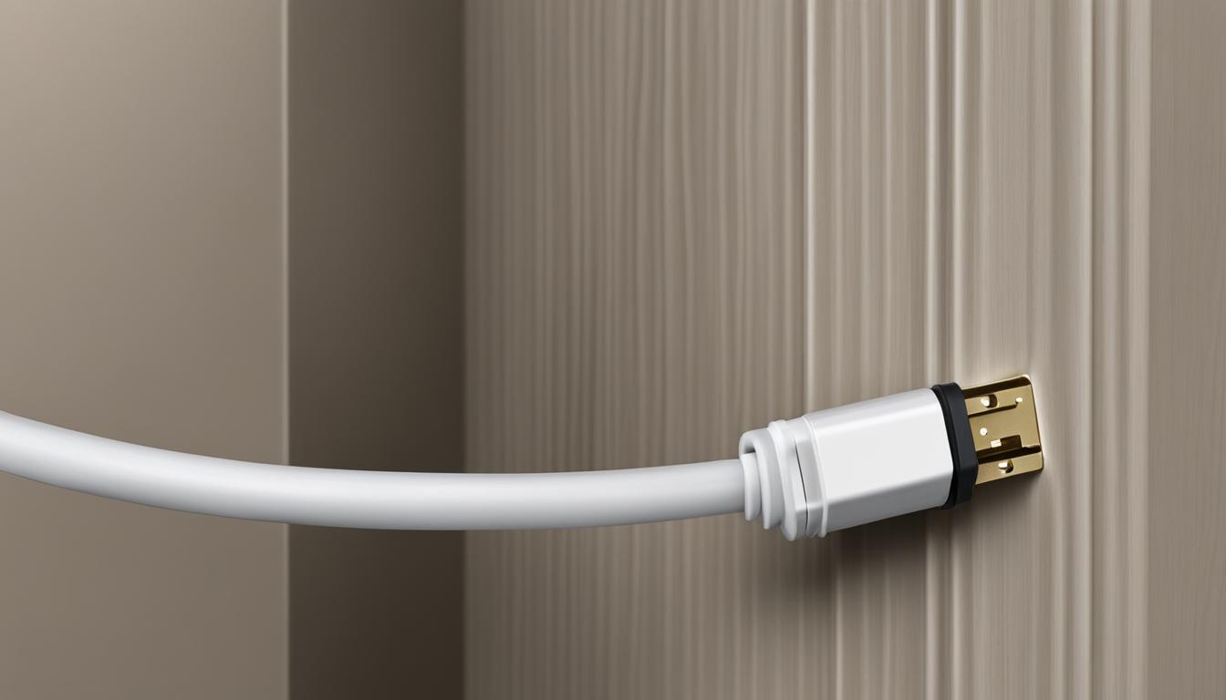 Flat Plug Extension Cord for Tight Spaces