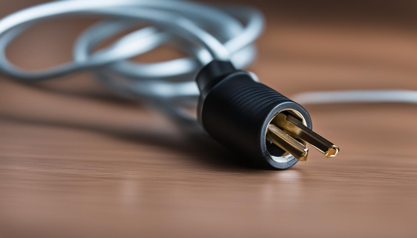 Secure Power: Extension Cord with Locking Plug