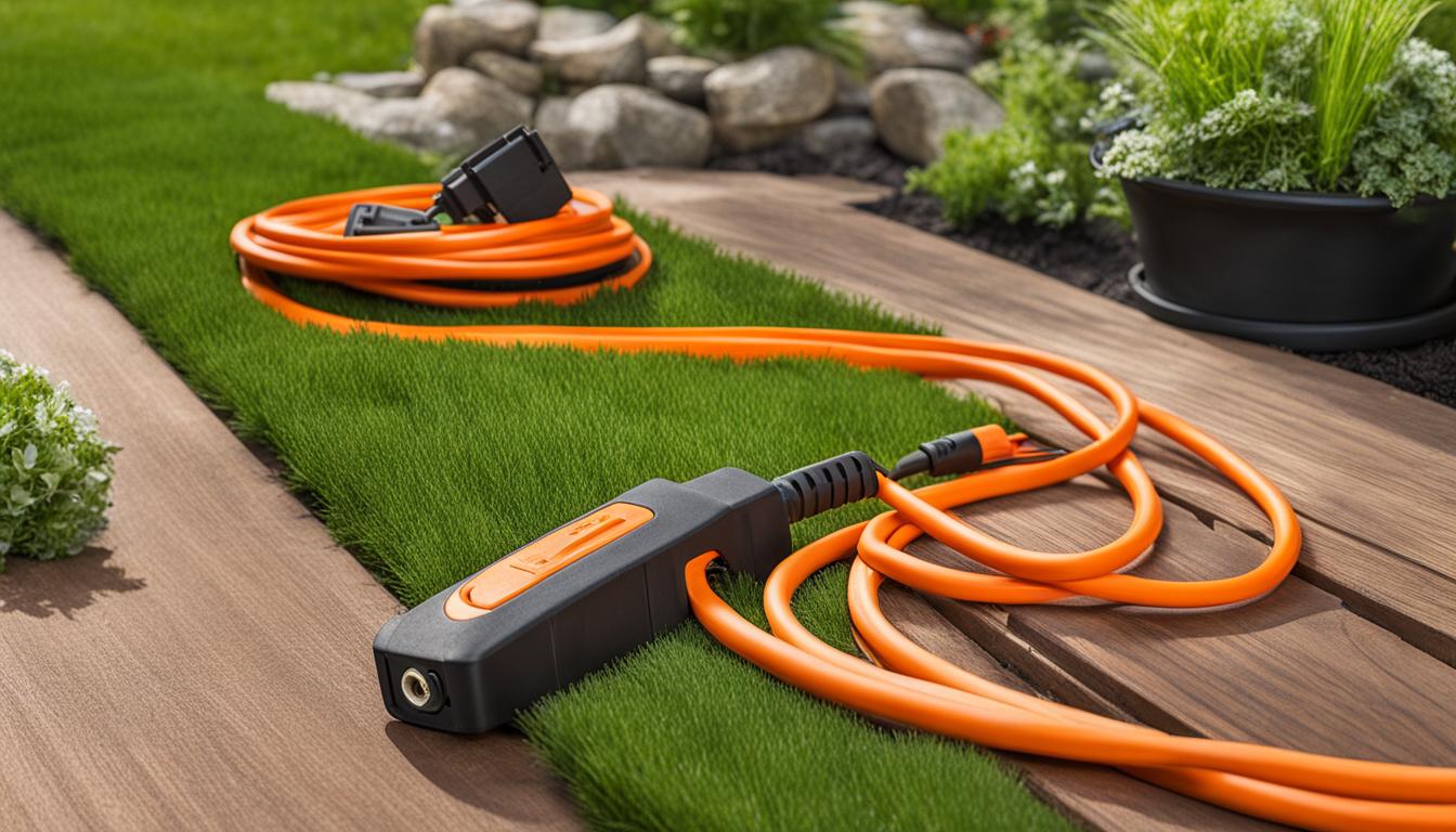 Safeguard Your Outdoors with a Flat Plug Extension Cord