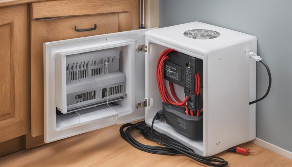 guidelines for using extension cords with freezers