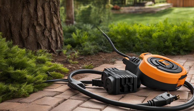 Heavy Duty Outdoor Extension Cord with Multiple Outlets