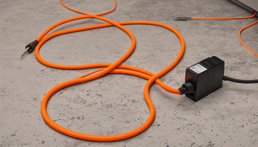 industrial extension cord