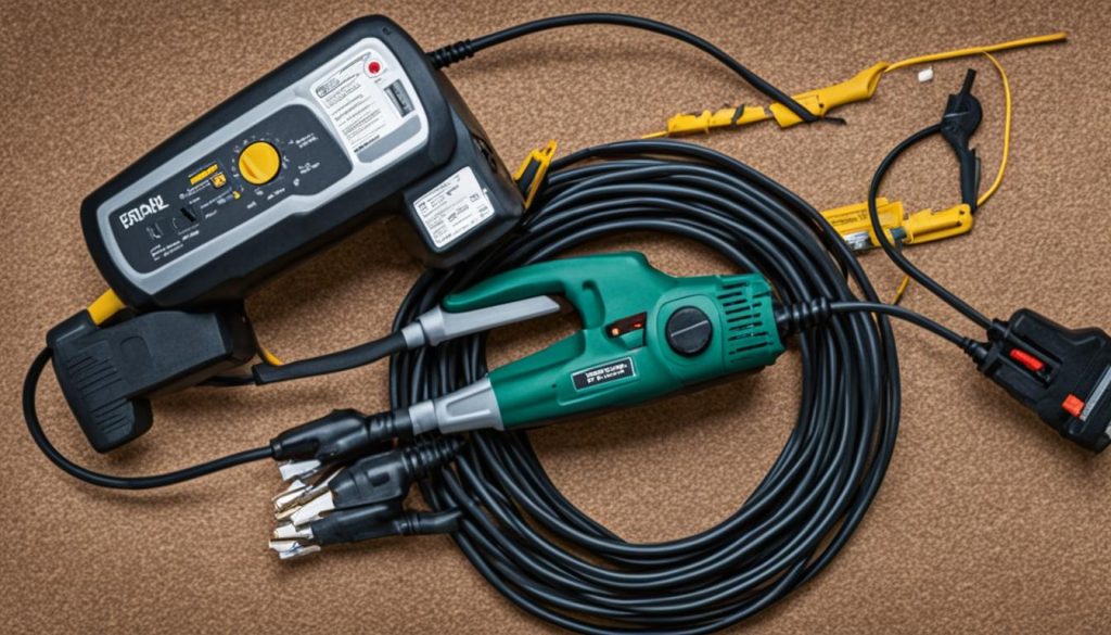 limitations of connecting extension cords