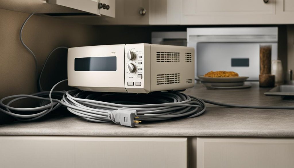 microwave extension cord