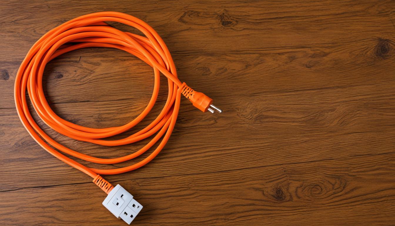 Premium Orange Extension Cord for Your Needs