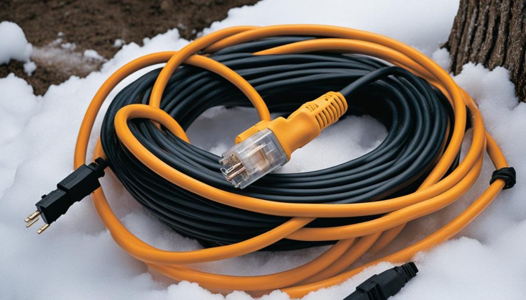 outdoor extension cord for heater