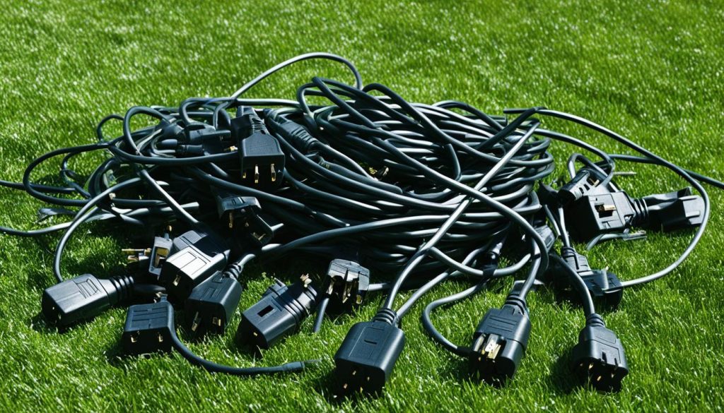 outdoor extension cord image