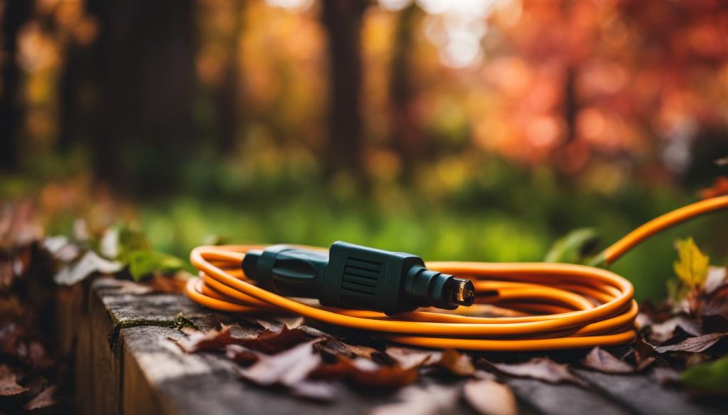outdoor extension cord with switch