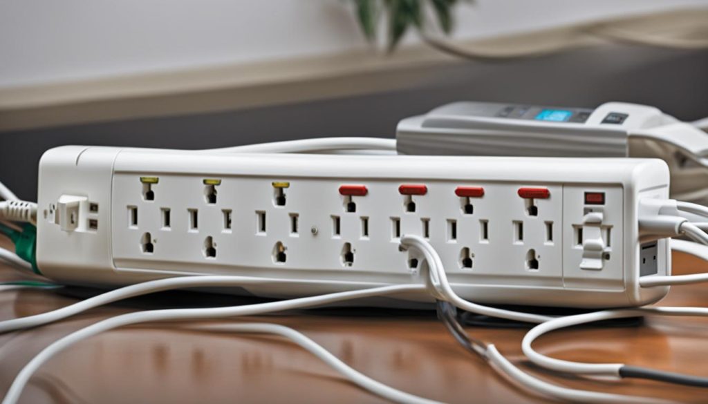 power strips with surge protectors
