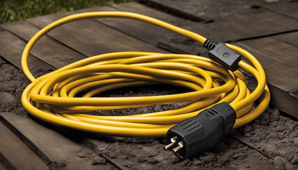 weather-resistant extension cord