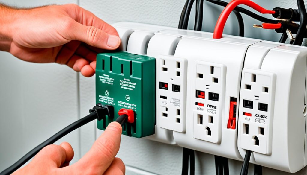 electrical safety with surge protectors and extension cords