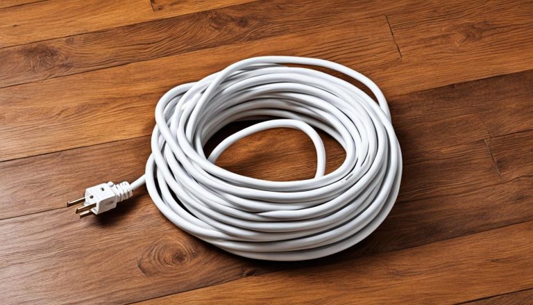 Power Up with a Heavy Duty White Extension Cord