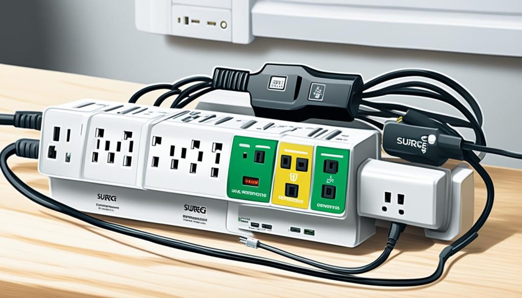 How many watts can a surge protector handle