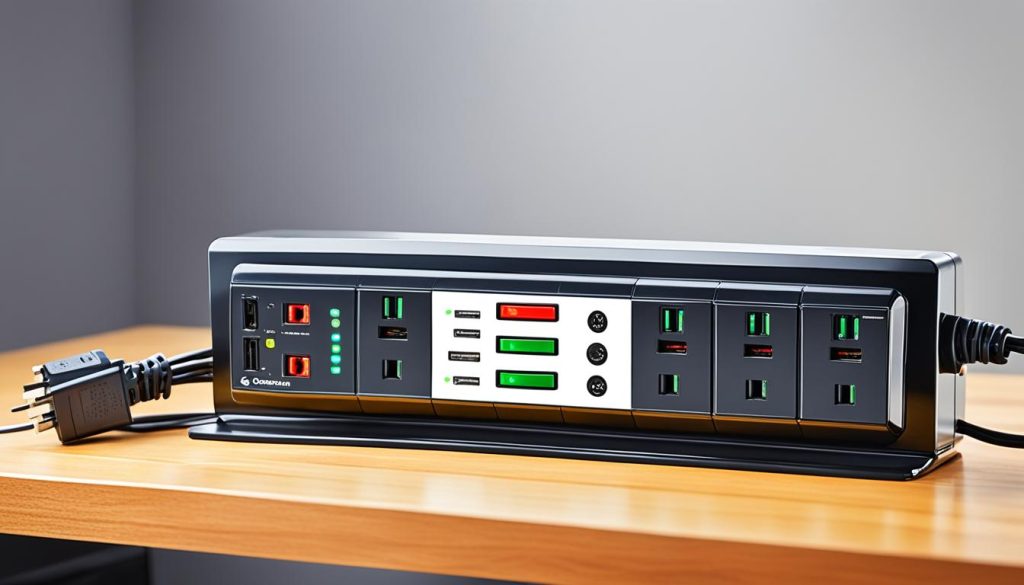 power strip surge protector and rack mount surge protector